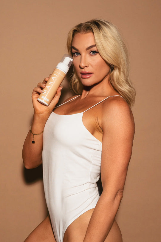 dark bronze self tanner