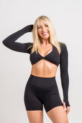 black Bolero Shrug