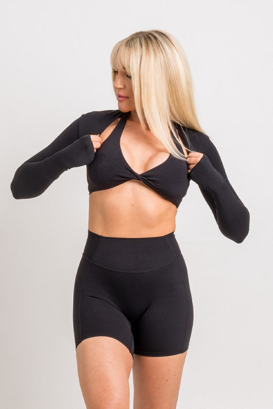 black Bolero Shrug