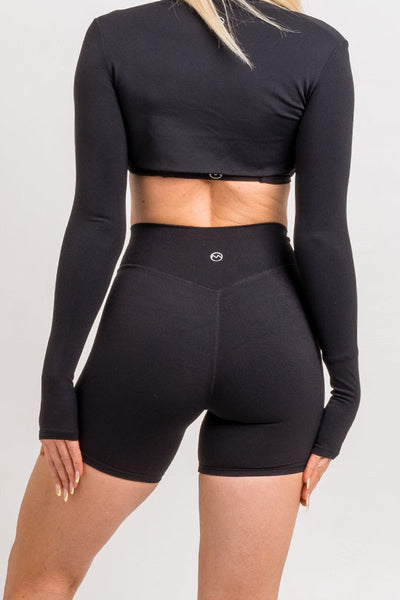 black biker short women