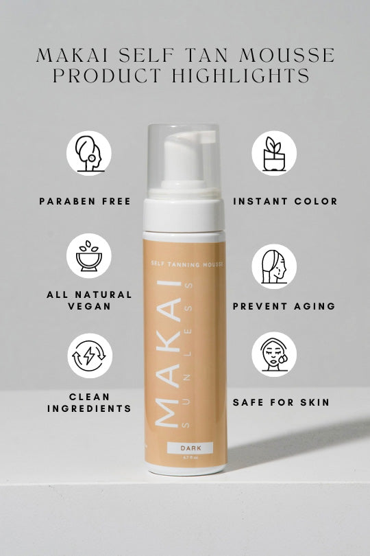 Self Tanning Mousse Highlights