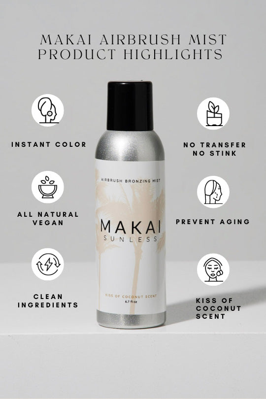 Self Tanning Spray Highlights