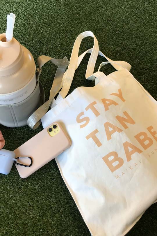 womens light tote bag