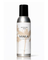 Makai Sunless bronzing mist spray bottle on a white background