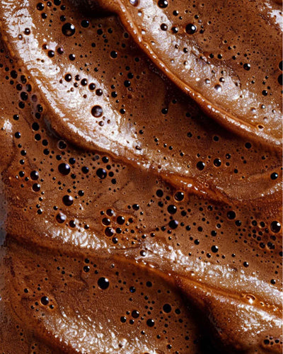 macro shot of ultra dark self tanning mousse