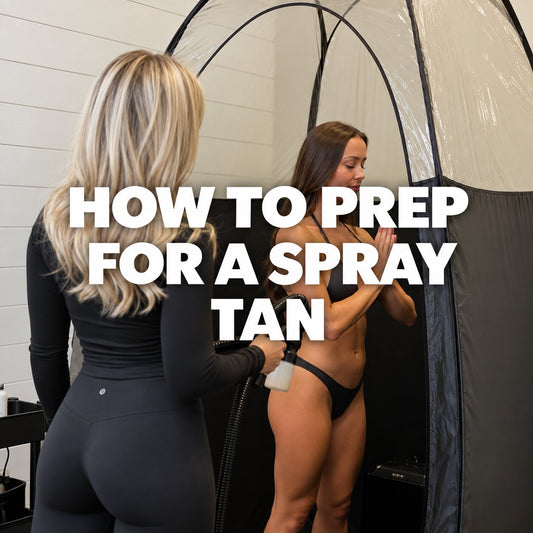 how to prep for a spray tan