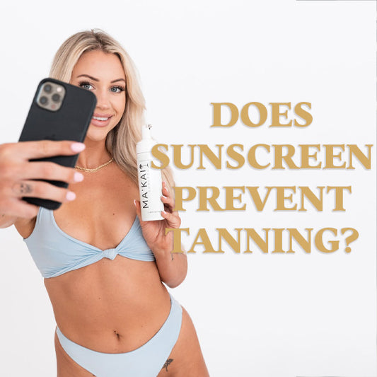 Does sunscreen prevent tanning