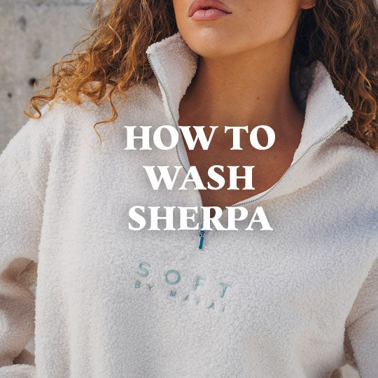 How to wash sherpa