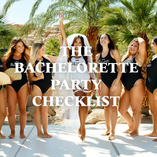 bachelorette party checklist