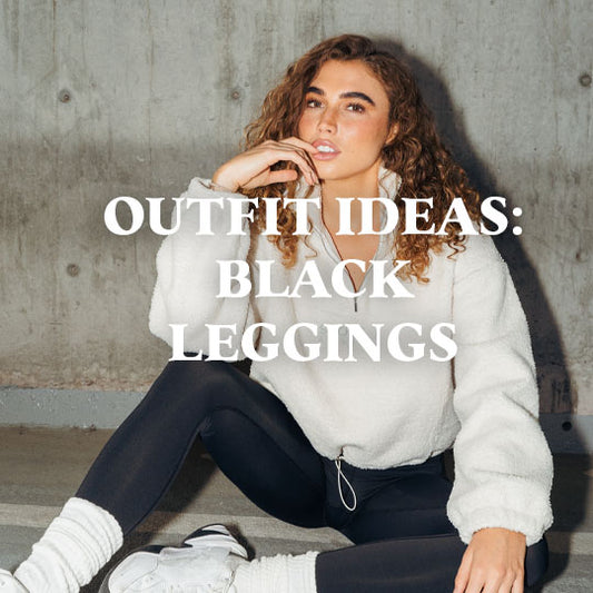 black leggings outfit ideas