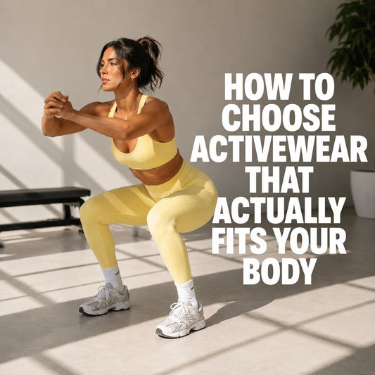 how to choose activewear that actually fits