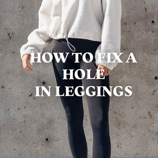 How to Fix a hole in leggings
