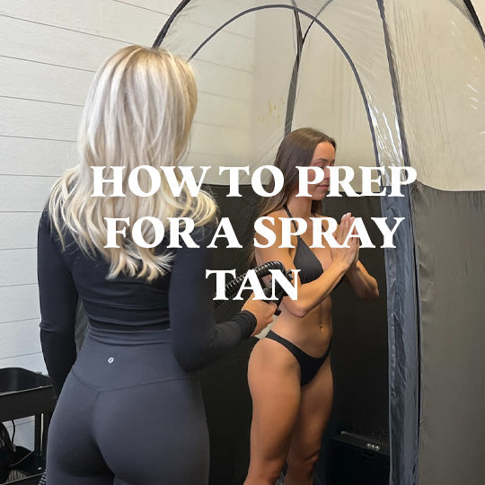 how to prep for a spray tan