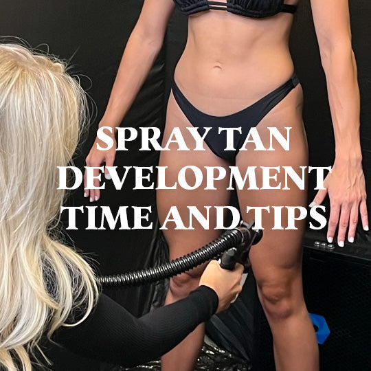 spray tan development