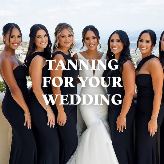 how to tan for a wedding