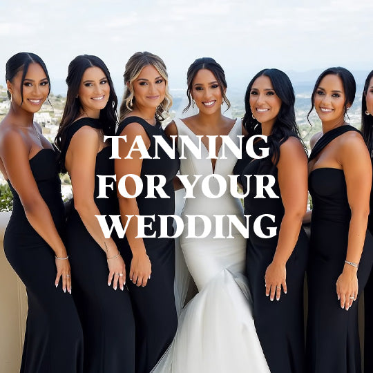 how to tan for a wedding