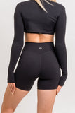black biker short women
