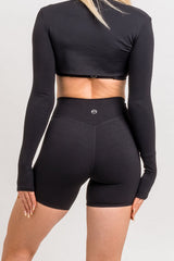 black biker short women
