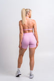 pink bike short