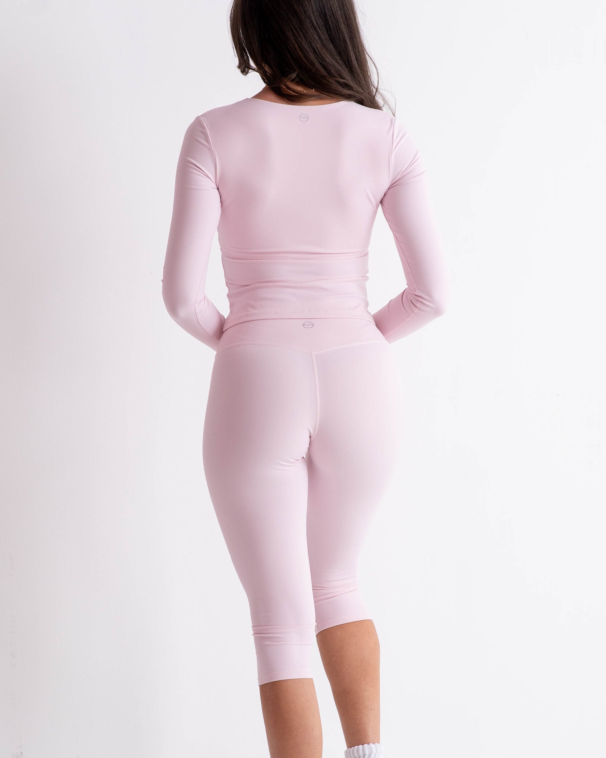 SoftSculpt Everyday Capri Legging | Petal Pink