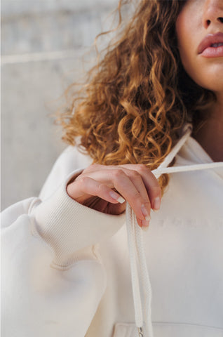 womens oversized cream lounge set