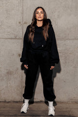 2 piece black lounge set